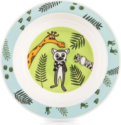 Plato hondo infantil Safari de 16 cm, 350 ml