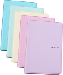 Estuche para tarjetas de fidelidad con colores pastel