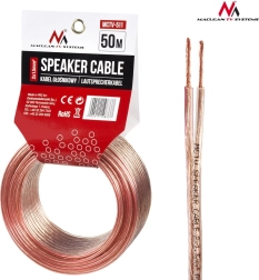 Cable de altavoz 50 m Maclean MCTV-511 2x1,5 mm²