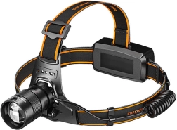 Linterna frontal Superfire HZ01 UV