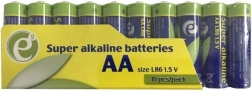 Pilas alcalinas AA LR6 1.5V – paquete de 10 uds