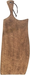 Tabla de madera para cortar y servir MANGO 61 × 22 cm