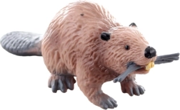 Figura de plástico de castor