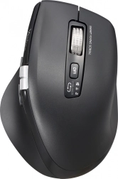 Ratón inalámbrico ergonómico con batería recargable y conexión dual 2× Bluetooth + USB 2,4 GHz SPIN