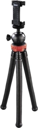 Mini trípode FlexPro 3 en 1 27 cm rojo