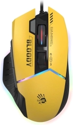 Ratón gaming Bloody W95 Max USB en color lima
