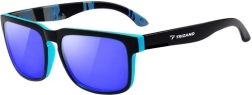 Gafas de sol polarizadas TRIZAND UV400 de policarbonato – negro-azul