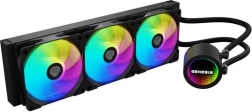 Refrigeración líquida para CPU GENESIS Hydria 360 ARGB, negro