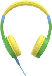 Auriculares infantiles Kids Guard con limitación de volumen verde