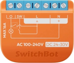 Interruptor relé inteligente SwitchBot 1PM con compatibilidad Matter