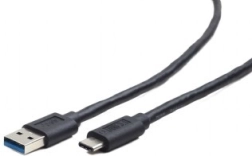 Cable USB 3.0 USB‑C (A macho a USB‑C macho), 0,5 m, negro