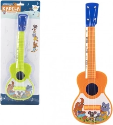 Ukelele de plástico con animalitos 40 cm con púa