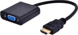 Adaptador HDMI a VGA con audio en cable