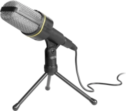 Micrófono Tracer Screamer en trípode con control de volumen