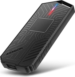 Carcasa de aluminio para gaming AXAGON USB‑C 3.2 Gen 2 para SSD M.2 NVMe/SATA