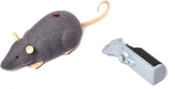 Rata de peluche RC por control remoto