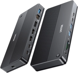 Estación de acoplamiento universal 13 en 1 USB-C con HDMI 2.1, DP 2.0 y RJ45