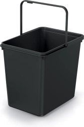 Papelera Systema Basic 23 l – negro reciclado
