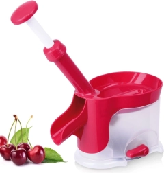 Deshuesador para guindas, cerezas y aceitunas con ventosa 20 × 12 × 27 cm