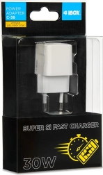 Cargador rápido USB‑C 30 W con Power Delivery (Super Si)