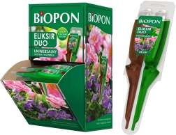 Biopon Eliksir Duo para la rápida regeneración y nutrición de plantas ornamentales