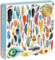 Puzzle Plumas 500 piezas Galison