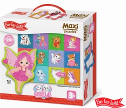 Maxi puzzle Far Far Land personajes adorables