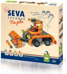 Juego de construcción SEVA TECHNIK – en el aserradero, 412 piezas
