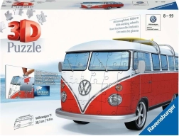 Puzzle 3D Ravensburger Volkswagen T1 – 162 piezas