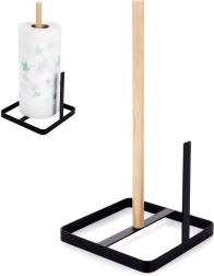 Soporte de madera para toallas de papel 30 cm