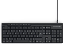 Hama CK-200 teclado con cable negro