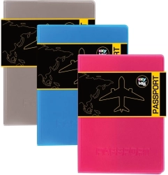 Funda transparente para pasaporte Oxybag