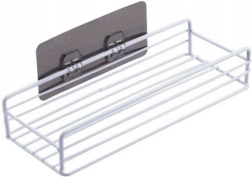 Estante de cocina autoadhesivo blanco