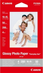 Papel fotográfico brillante Canon GP-501 10 × 15 cm, 50 hojas