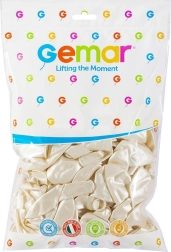 Globos metálicos nacarados de 28 cm