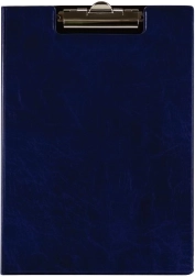 Carpeta portadocumentos doble A4 brillante azul