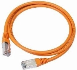Cable patch cat.5e naranja 0,25 m