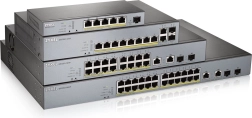 Switch gestionable Zyxel de 24 puertos PoE LR 375W