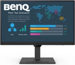 Monitor de oficina BENQ de 27″ con QHD IPS, 75 Hz, 5 ms, HDMI y USB‑C