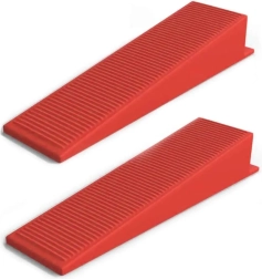 Juego de 100 cuñas niveladoras para la colocación de azulejos