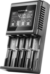 Cargador universal EVERACTIVE UC-4000 para аккумуляторы Li-ion y Ni-MH