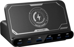 Cargador rápido BlitzWolf 160W, negro