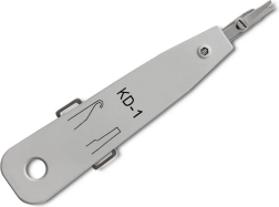 Herramienta de impacto para tomas LSA/KRONE para el punzonado y corte de cables de red