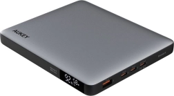 Powerbank Aukey 20000 mAh con Power Delivery de 100W, gris