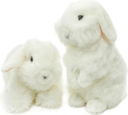 Conejito de peluche blanco 18 cm