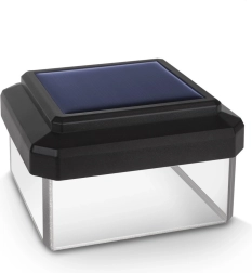Lámpara LED solar para poste con pantalla abovedada Greenblue GB125
