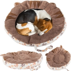 Cama de felpa para perros y gatos 60 cm
