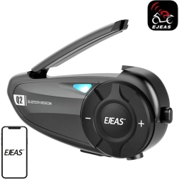 Intercomunicador para motocicleta EJEAS Q2 con Bluetooth 5.1 y reducción de ruido