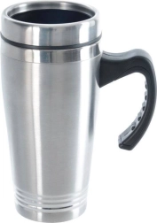 Taza termo de acero con asa 450 ml