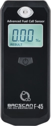 BACscan F-45 alcoholímetro personal electroquímico